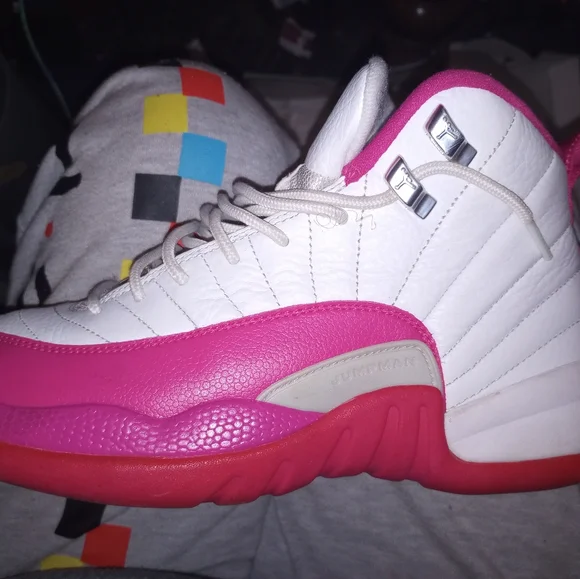 AIR JORDAN 12 RETRO GG 'VIVID PINK' AIR JORDAN 12 RETRO GG 'VIVID PINK'US
